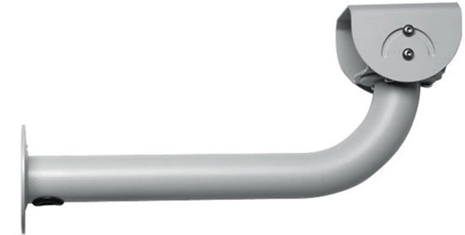 Wall mount with cable feed through, 12"