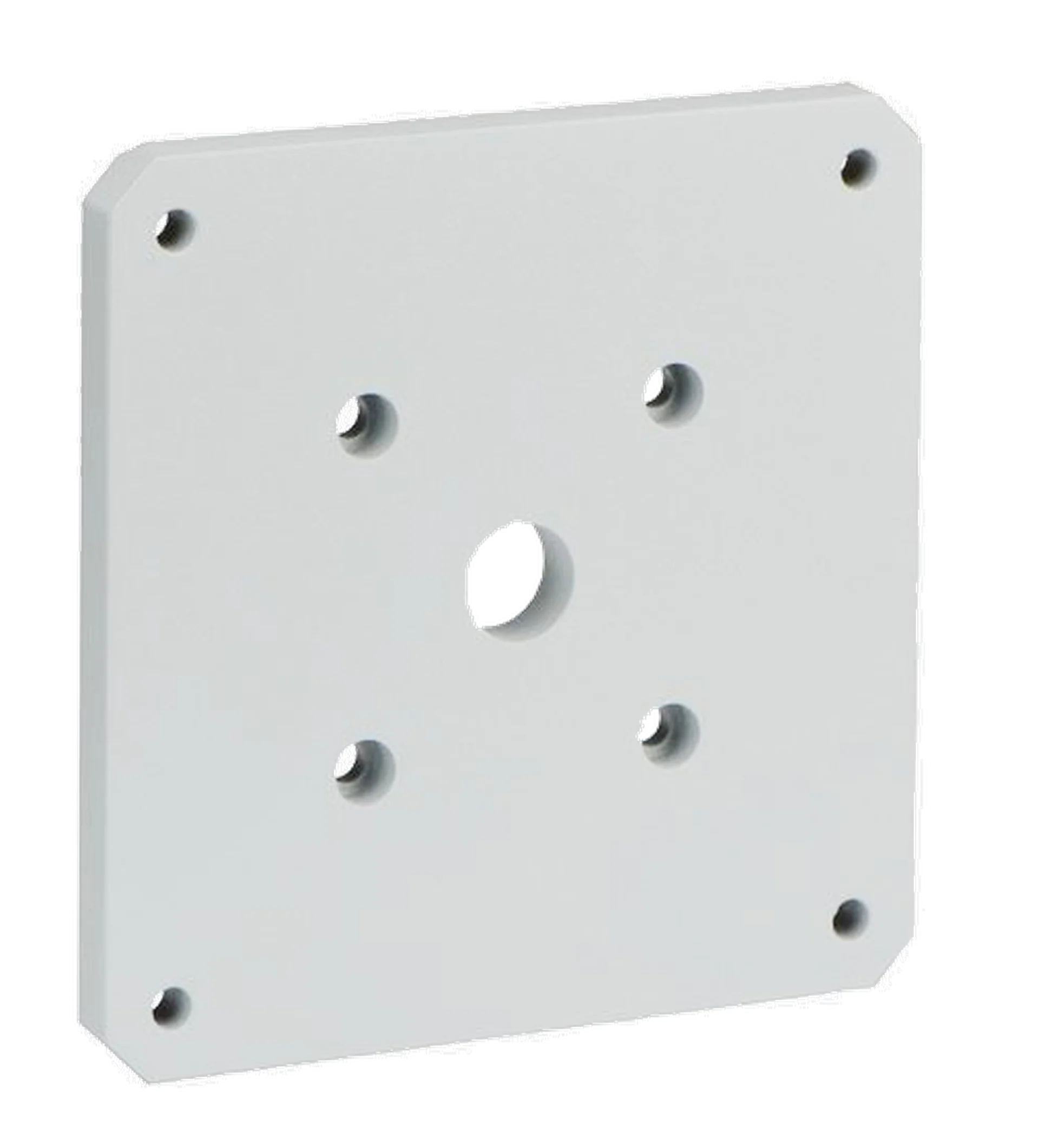 Wall mount spreader plate, white sand for MIC