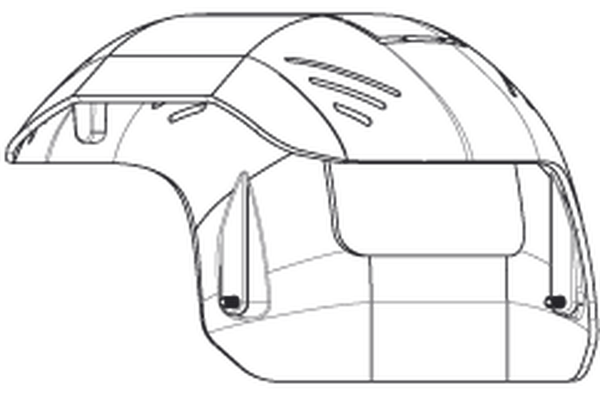 Sunshield for MIC 7100i white