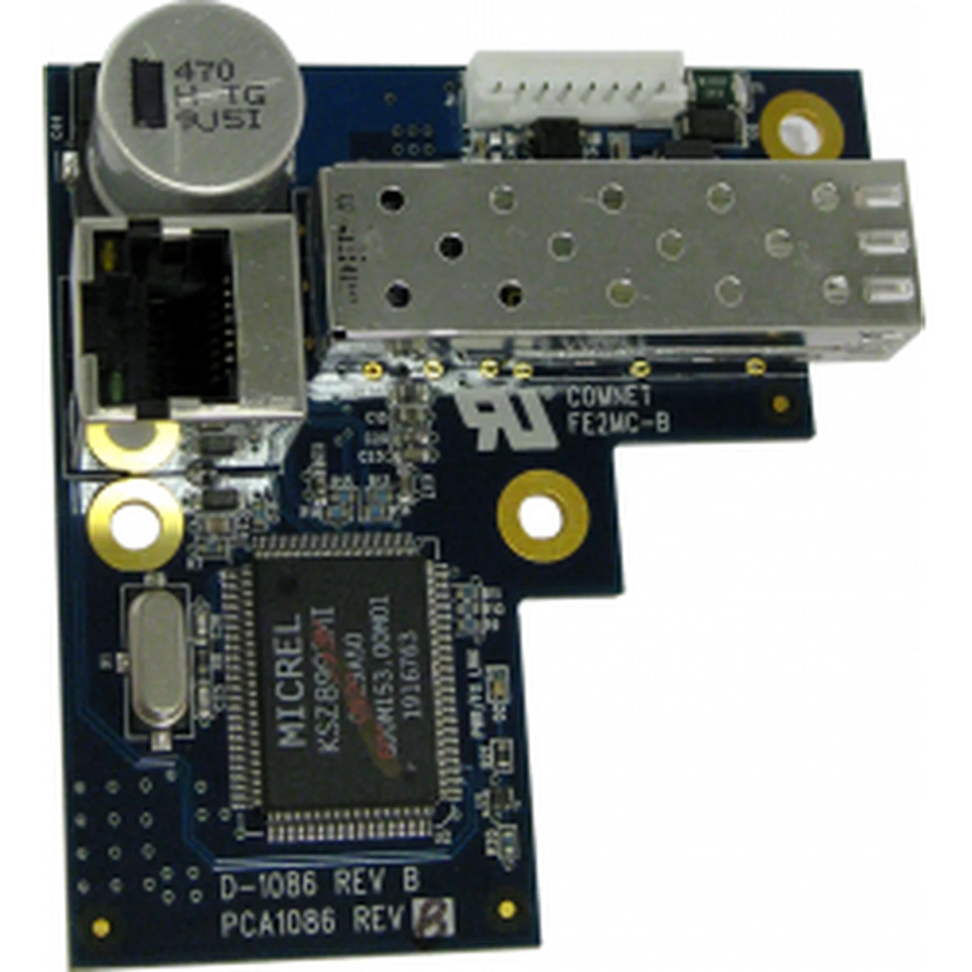 Media converter board with DFP socket