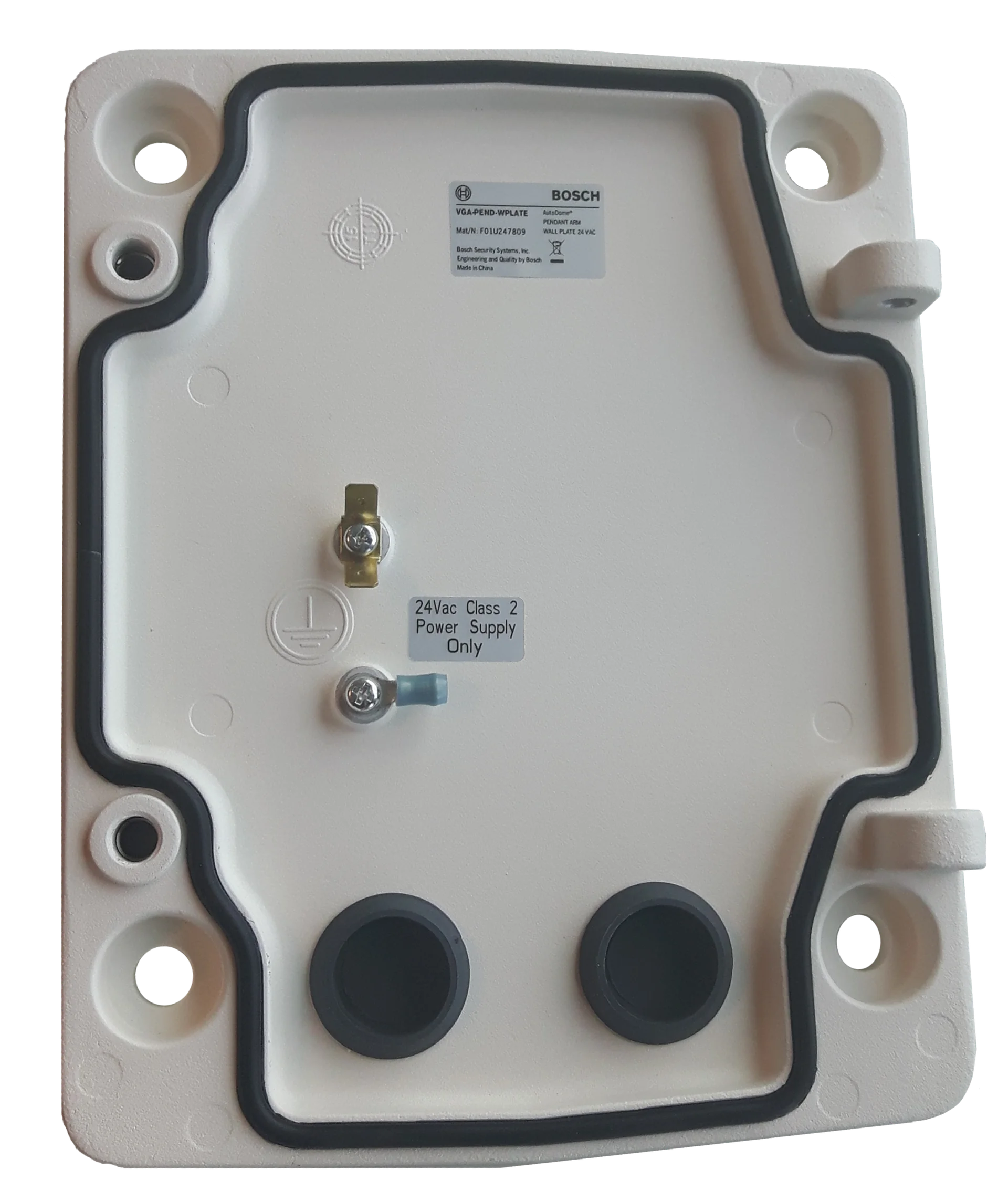 Mounting plate for VGA-PEND-ARM