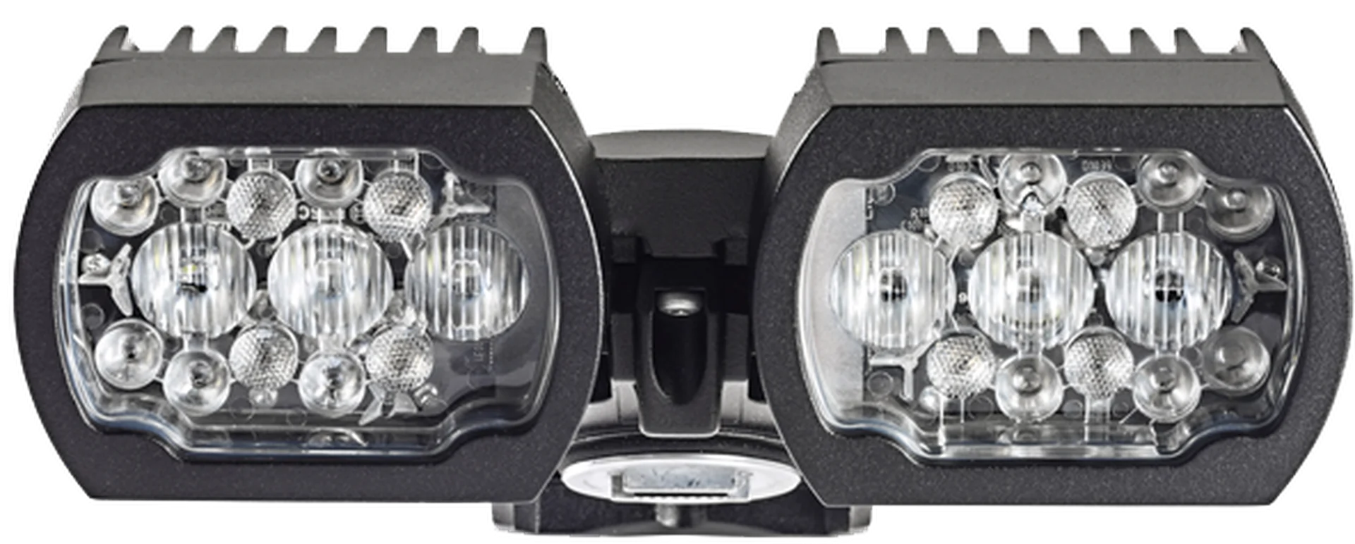 Illuminator, white-IR light, black for MIC IP