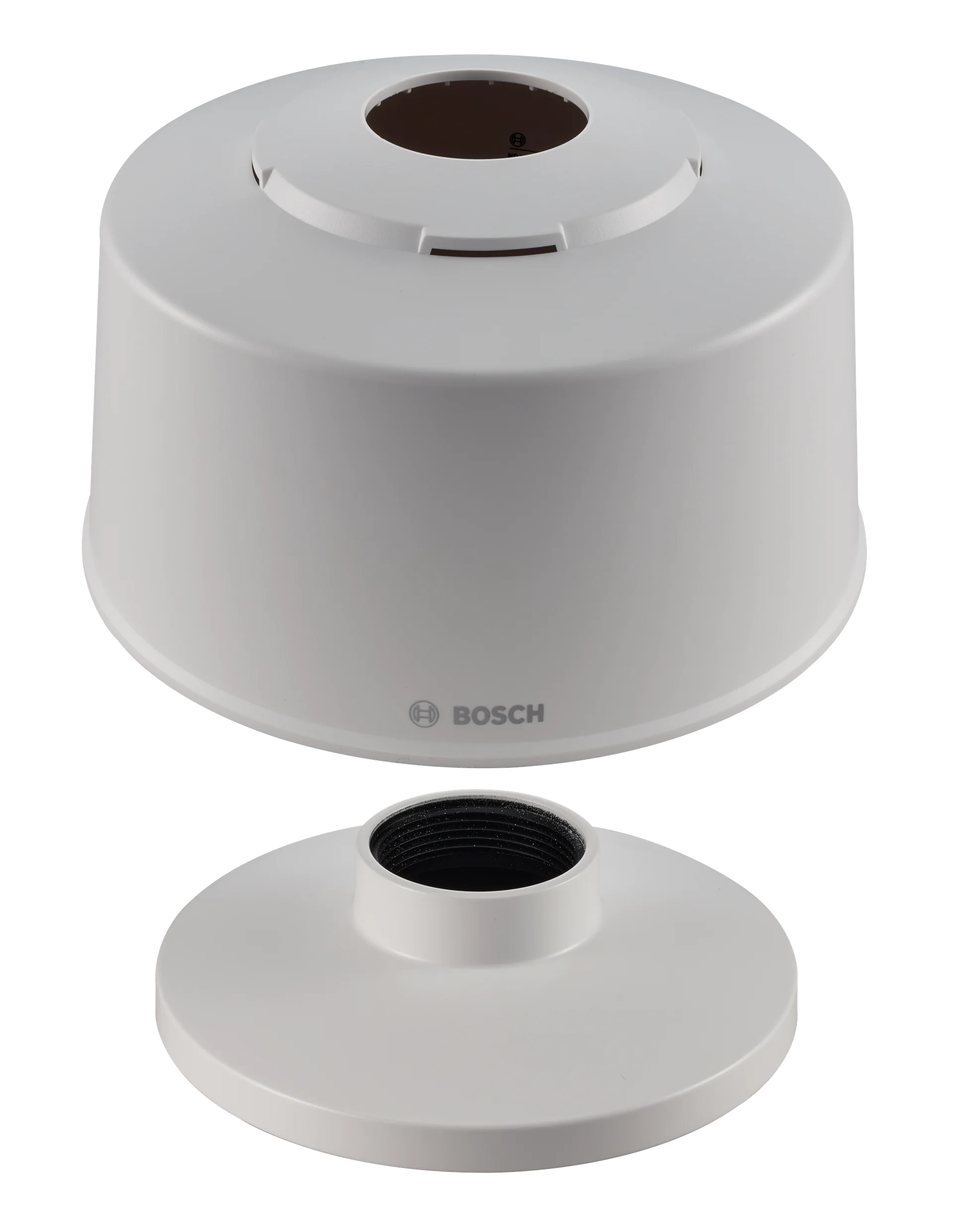 Pendant interface plate with weather cap