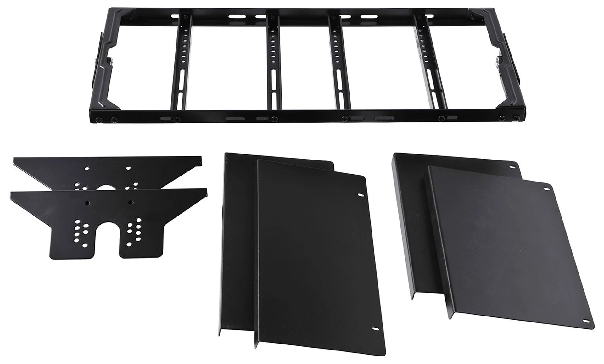 Rack mount bracket for LCD monitor