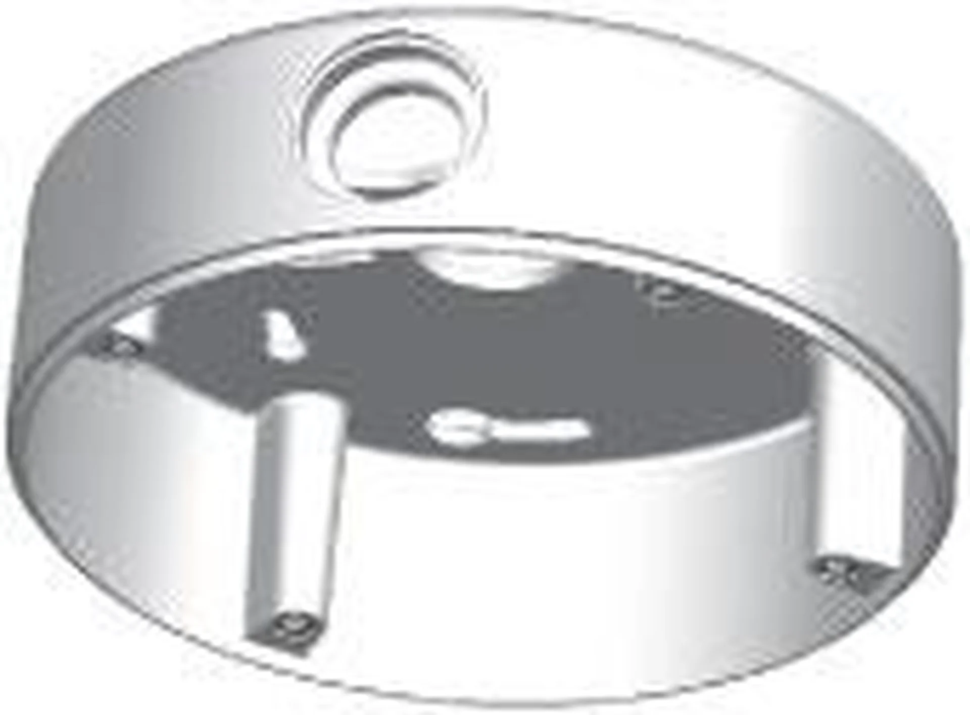 Surface mount box for dome camera