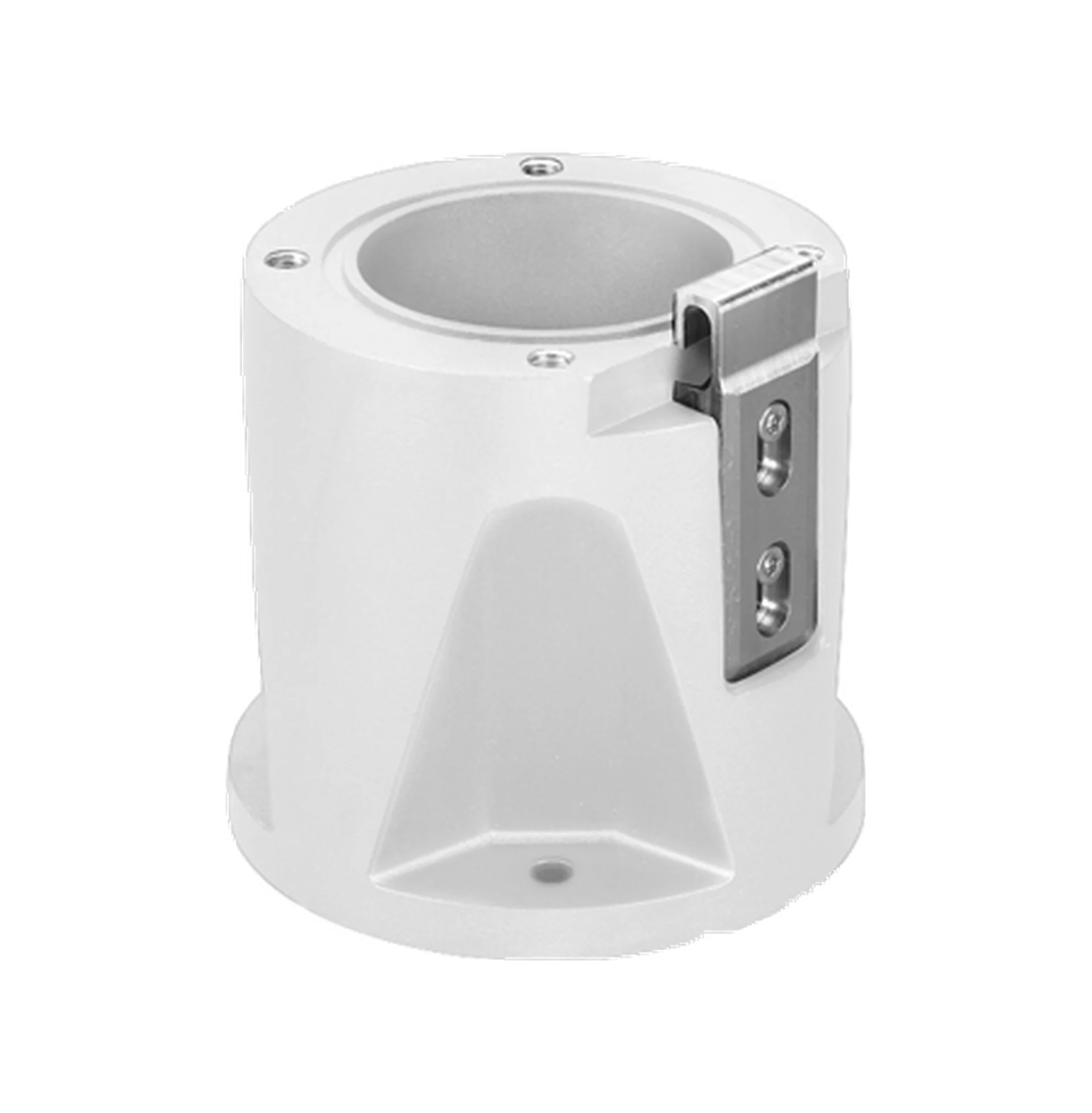 Deep conduit mount, two M25 holes, white for MIC