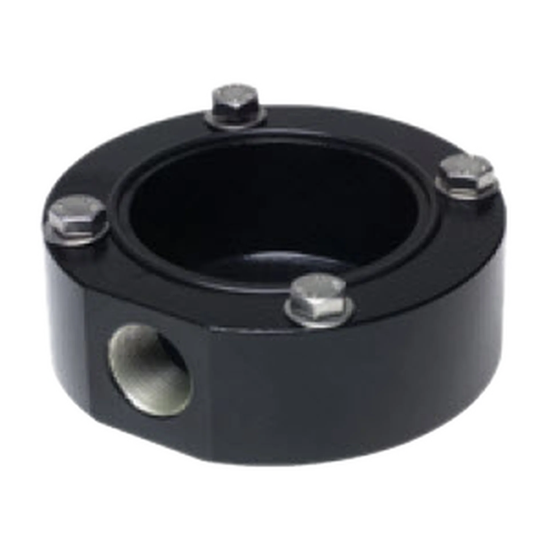 Shallow conduit adapter, black sand for MIC