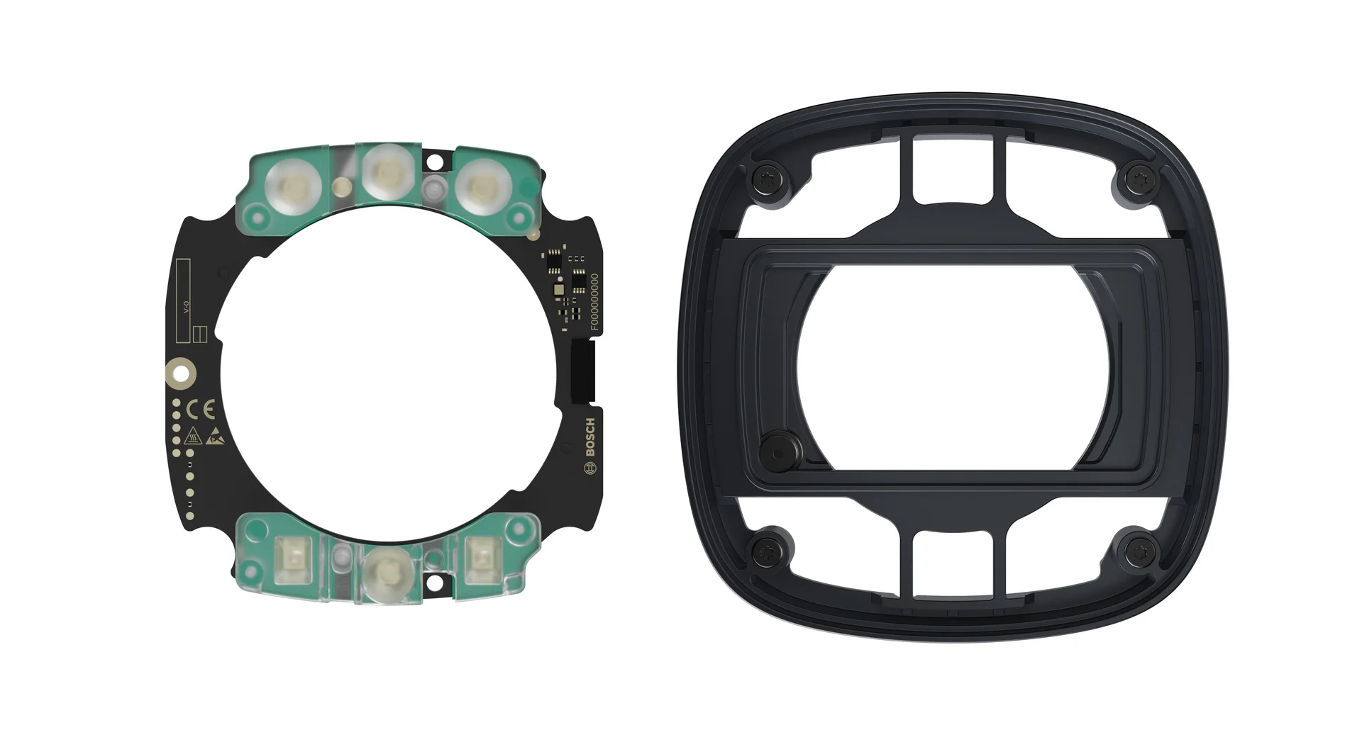 Illuminator kit, white light, wide for  DINION 7100i IR