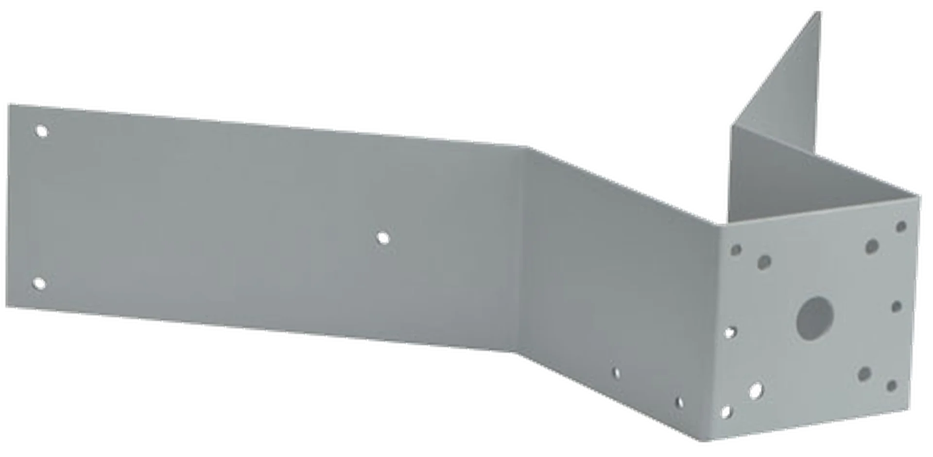 Corner mount bracket, grey sand for MIC
